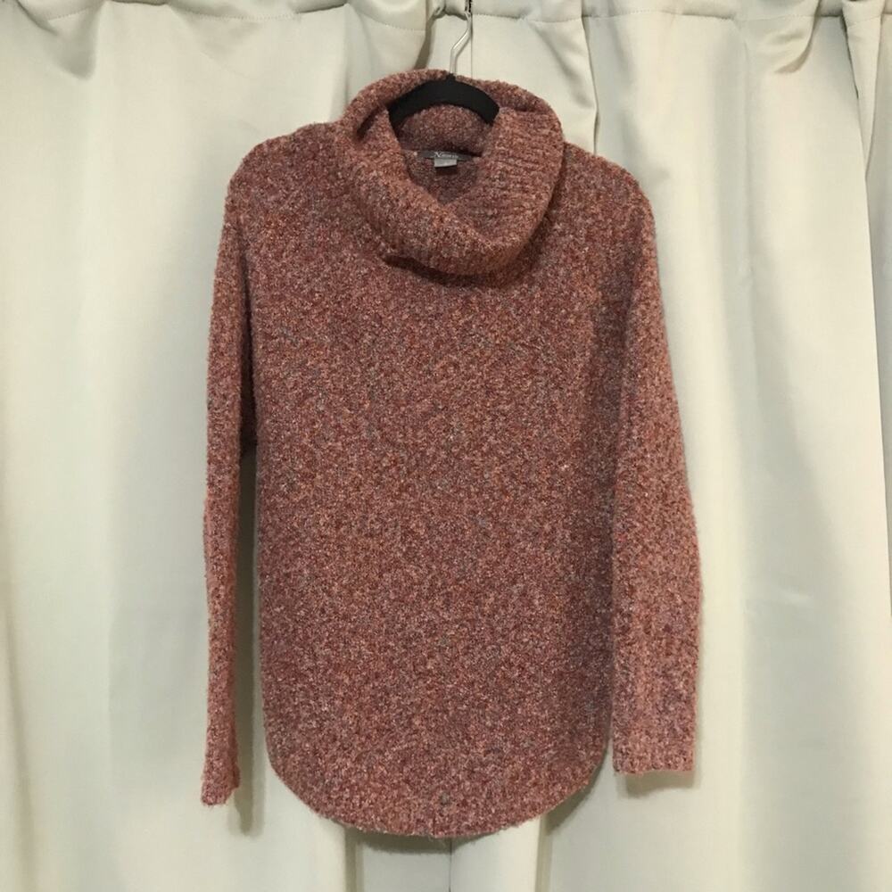 Natural Reflections Cowl Neck Sweater